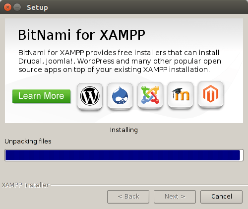 Xampp wordpress